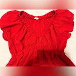 Sienna Sky  Vibrant Red Blouse Photo 2