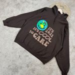 Lonely Ghost  Women’s Sweatshirt Hoodie Pullover It’s Cool To Care 2021 Brown XXL Photo 2