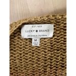 Lucky Brand Brown Ombre Dye Oversize Open Cardigan In Rust Wool Blend Size M Photo 10