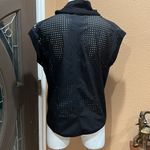 Black cowl neck short sleeve work out pullover jacket Size undefined Photo 4