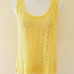 eight eight eight  yellow pointelle large sweater Photo 0