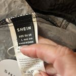 SheIn  V-Cay Collection Smocked Puff Sleeve Black Babydoll Top Size Large NWT Photo 9