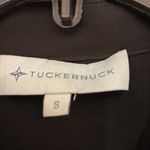 Tuckernuck  Black Stretch Crepe Royal Shirt Dress Photo 2