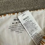 RVCA Tan Striped Medium Hipster Bikini Bottoms NWT Photo 2