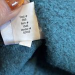 Eddie Bauer Womens Cozy FLeece Mock Neck Pullover Teal Sweater Size M Casual Photo 13