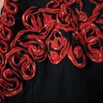 Carole Little VTG (multicolor)Embroidered/floral print Blazer size 10 Black Photo 6