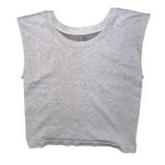 Free People  Intimately Cropped Crew Sleeveless Tee M/L Photo 2