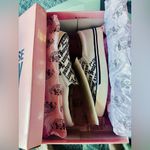 Juicy Couture Juicy Logo Sneakers Women's Shoes Slip-On Vintage Sz 7 Preppy Designer Y2K w/Box Photo 1