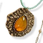 Free People  Bohemian Renaissance Sightseer Pocket Layered Necklace NWT 70s Photo 10