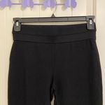 Xhilaration EUC women’s solid black thick knit zipper hem leggings medium Photo 1