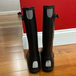 Hunter  black tall rain boots size 37 US 6 Photo 4