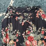 Angie Floral Black wide legged pants Photo 1