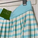 Kate Spade · XS · Nahant Shore Pleated Cover-Up Skirt · Nylon/Spandex Blue/White Photo 7