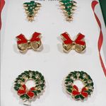 True To Form | Festive Holiday Earrings Set Green Photo 5