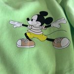Disney NWT  Chip & Dale , Mickey , Goofy Chill Calm Picnic Fun Y2K Sweatshirt Photo 6