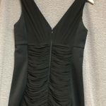 White House | Black Market Size 6 has a cross neck dress with body con material Photo 4