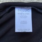 DELUC Zayn Ruffle Top. XS. NWOT ♡ Black Photo 9