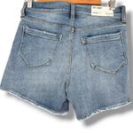Kensie Jeans Women's Vintage Luxe High Rise Raw Hem Denim Shorts Size 4/27 Blue Photo 3