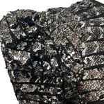 Bebe sequined puffy sleeve open back dress Photo 7