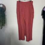Anthropologie NEW ETT:TWA Rose Jacquard Aubade Tie Waist Pants Tapered Cropped 8 Photo 3