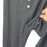 Rails  Molly Lounge Pants Women’s Small Charcoal Waffle Knit High Rise Cozy Taper Photo 8