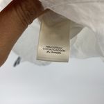 Ann Taylor white hi lo button down cotton blend closet staple minimalist size M Photo 6