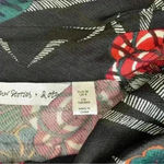 & Other Stories Beautiful & Other Stories Black Floral Dress. Tie neck, side zipper size US 8 Photo 5