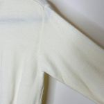 Casual Corner Cream Sweater Cable Knit Sz Medium Photo 2