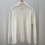 Vince Camuto  Ivory Cream Turtleneck Ribbed Size M Photo 2