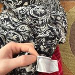 Mango MNG  Paisley Print Off The Shoulder Ruched Short Mini Dress Size 4 US Photo 2