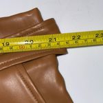 NWT Heyson Tan Faux Leather Paperbag Tie Waist Pants Women’s Size 2XL Brown Plus Photo 8