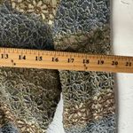 Star‎ CCC Y2k Size Large Green Blue Floral Earth Funky Round Neck Top Photo 5