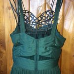 Birdy Grey ELSYE DRESS MESH EMERALD bridesmaids dress size medium green wedding​ Photo 13