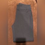 Roz & Ali  Black Silver Beads On Ankles classic fit ankle length pant Size 4 Photo 1