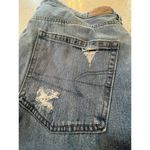American Eagle  MOM JEAN LIGHT DISTRESSING WOMENS PLUS SIZE 14 XTRA SHORT Photo 7