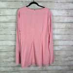 Beginning Boutique  Lucy Baby Pink Long Sleeve Mini Dress Size 16 Photo 4