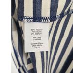 J.Crew NWT  Striped 3/4 Sleeve Shirt Dress Round Neck M Navy Blue White #3564 Photo 8