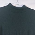 Orvis  Classic Black 100% Cashmere Long Sleeve Turtleneck Sweater Size Large Photo 2