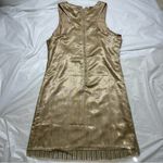 Romeo + Juliet Couture gold sequin beaded mini dress Sz M Photo 2