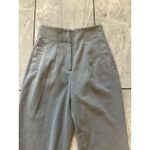 ZARA  High Waisted Pleated Gray Trousers Pants Womens XS Photo 1