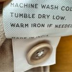 Pact Woven Twill Utility Joggers Womens Pants Zip Ankle Tan Khaki XL Photo 13