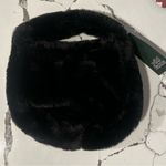 Wild Fable Mini Faux Fur Top Handle Bag NWT Black Photo 1