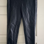 ZARA  Women’s Skinny Faux Leather Pants Zipper Detail Size Small Photo 0