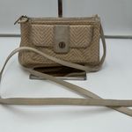 Giani Bernini  Vintage Raffia and Leather Crossbody Bag‎ Photo 1
