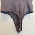 Victoria's Secret Victoria Secret Sport Gray Open Back Bodysuit Photo 6