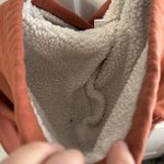 Old Navy Orange Sherpa hood hoodie size large Photo 5