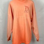 Disneyland Coral Spirit Jersey Shirt Top Ombre Glitter Ariel's Grotto Sz Small Photo 0