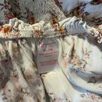 No Boundaries Baby Doll Top Crop Puff Sleeve Floral Y2K Smocking Milk Maid XXL  Photo 7