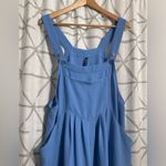 Chic Blue Overall Jumpsuit Size XL Photo 2