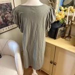 Z Supply Paxton Puff Sleeve Dress In Sage NWT Size Medium Photo 3
